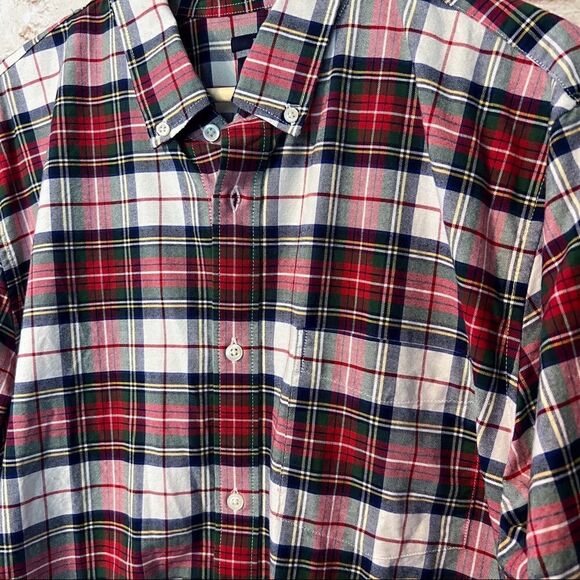 Gap mens tartan plaid button down shirt - Picture 3 of 6